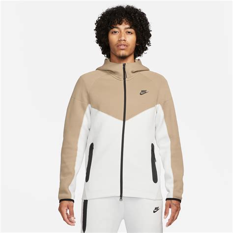 nike tech trainingspak beige|nike tech fleece hoodie.